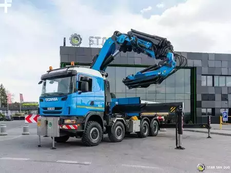 Ostatní 2012 Scania G440 8x8 PALFINGER PK 100002 FLY JIB WINCH CRAN (3)