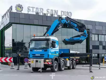 Ostatní 2012 Scania G440 8x8 PALFINGER PK 100002 FLY JIB WINCH CRAN (7)