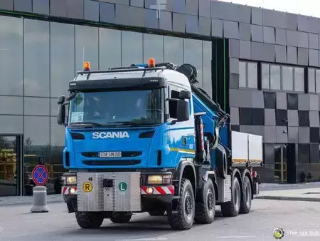 Ostatní 2012 Scania G440 8x8 PALFINGER PK 100002 FLY JIB WINCH CRAN (8)