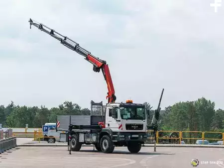 Outro 2010 MAN TGM 18.340 4x4 PALFINGER PK 18002 CRANE WINCH (7)