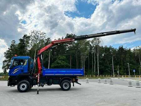 MAN TGS 4x4 18.360 FASSI 155 EURO 5 Kipper Kran