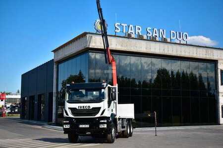 Iveco TRAKKER 6x4 PALFINGER PK 18502 CRANE EURO 6