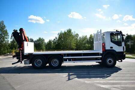 Iveco TRAKKER 6x4 PALFINGER PK 18502 CRANE EURO 6