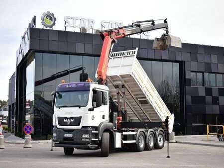 Muut 2011 MAN TGS 35.400 8X4 PALFINGER PK 33002 CRANE KIPPER (1)