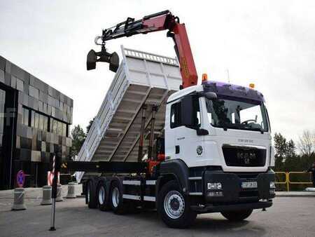 Muut 2011 MAN TGS 35.400 8X4 PALFINGER PK 33002 CRANE KIPPER (10)