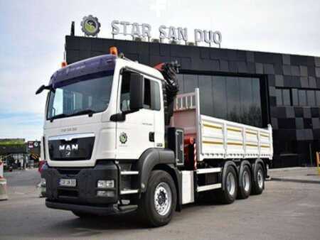 Muut 2011 MAN TGS 35.400 8X4 PALFINGER PK 33002 CRANE KIPPER (4)