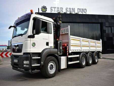 Muut 2011 MAN TGS 35.400 8X4 PALFINGER PK 33002 CRANE KIPPER (9)
