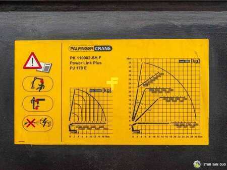 Outro 2013 Volvo FH 540 8x4 PALFINGER PK 110002 SH Fly Jib Crane (11)
