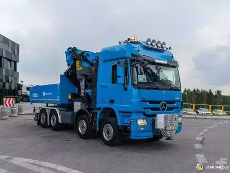 Autres 2014 Mercedes-Benz ACTROS 4155 8x4 Palfinger PK 78002 Fly Jib 5th (10)