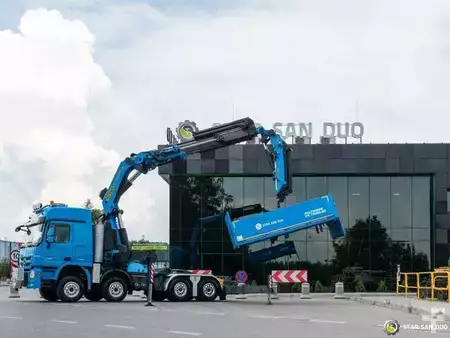 Autres 2014 Mercedes-Benz ACTROS 4155 8x4 Palfinger PK 78002 Fly Jib 5th (6)