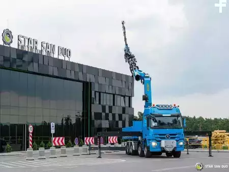 Autres 2014 Mercedes-Benz ACTROS 4155 8x4 Palfinger PK 78002 Fly Jib 5th (7)