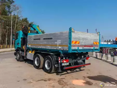 Ostatní 2011 Scania G480 6x4 PALFINGER PK 34002 SH Crane Kipper (12)