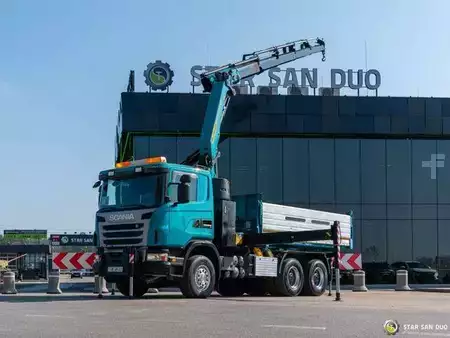Ostatní 2011 Scania G480 6x4 PALFINGER PK 34002 SH Crane Kipper (5)