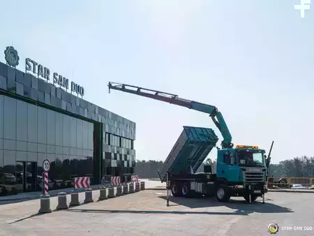 Ostatní 2011 Scania G480 6x4 PALFINGER PK 34002 SH Crane Kipper (6)