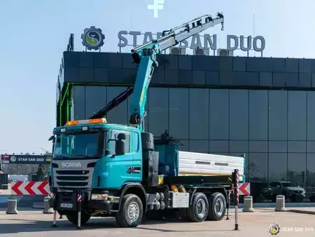 Ostatní 2011 Scania G480 6x4 PALFINGER PK 34002 SH Crane Kipper (8)