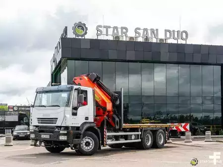 Overige 2005 Iveco TRAKKER 310 6x4 Palfinge PK 44002 Crane FlyJib (9)