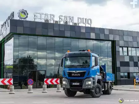 Övrigt 2017 MAN TGS 18.460 4x4 HIAB 322 E-6 Hipro Crane (8)