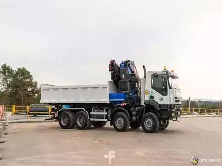 Miscelaneo 2010 Iveco TRAKKER 450 8x8 PM 85SP Crane Kipper Tipper (13)