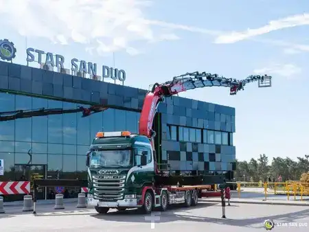 Altri 2014 Scania R490 8x2 EFFER 955 Fly Jib Winch Basket Crane (1)