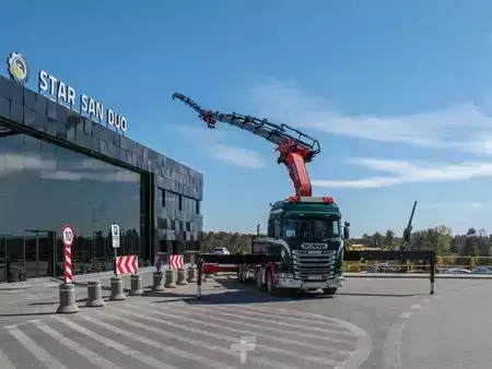 Altri 2014 Scania R490 8x2 EFFER 955 Fly Jib Winch Basket Crane (10)
