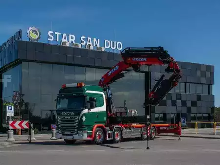 Altri 2014 Scania R490 8x2 EFFER 955 Fly Jib Winch Basket Crane (12)