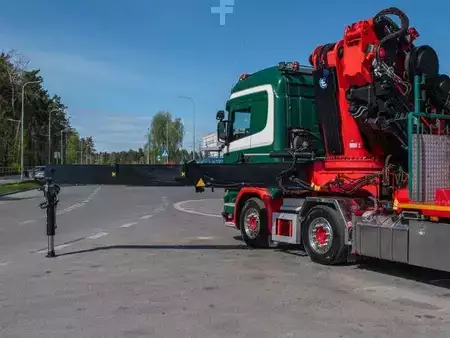 Altri 2014 Scania R490 8x2 EFFER 955 Fly Jib Winch Basket Crane (17)