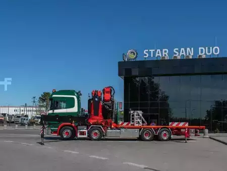 Altri 2014 Scania R490 8x2 EFFER 955 Fly Jib Winch Basket Crane (18)
