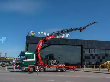 Altri 2014 Scania R490 8x2 EFFER 955 Fly Jib Winch Basket Crane (3)