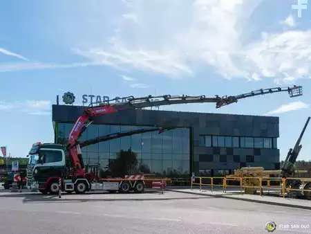 Altri 2014 Scania R490 8x2 EFFER 955 Fly Jib Winch Basket Crane (6)