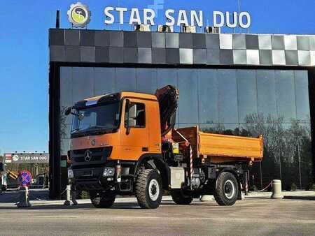 Sonstige 2011 Mercedes-Benz ACTROS 1841 4x4 PALFINGER PK 22002 CRANE KIPER (3)