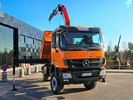 Sonstige 2011 Mercedes-Benz ACTROS 1841 4x4 PALFINGER PK 22002 CRANE KIPER (8)