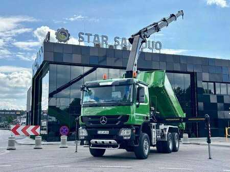 Ostatní 2013 Mercedes-Benz ACTROS 3346 6x6 HIAB 244EP-4 Crane Kipper (1)