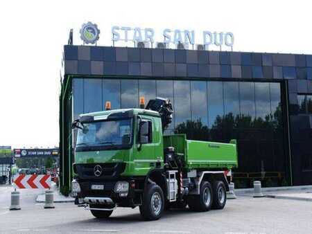 Ostatní 2013 Mercedes-Benz ACTROS 3346 6x6 HIAB 244EP-4 Crane Kipper (20)