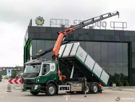 Altri 2014 Volvo FE 320 6x2 PALFINGER PK 22002 EH Crane Kipper (1)