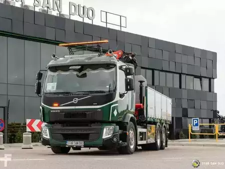 Altri 2014 Volvo FE 320 6x2 PALFINGER PK 22002 EH Crane Kipper (10)