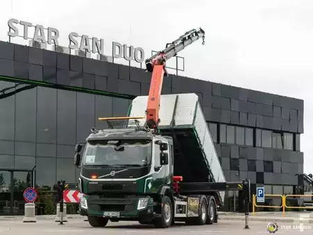 Altri 2014 Volvo FE 320 6x2 PALFINGER PK 22002 EH Crane Kipper (3)
