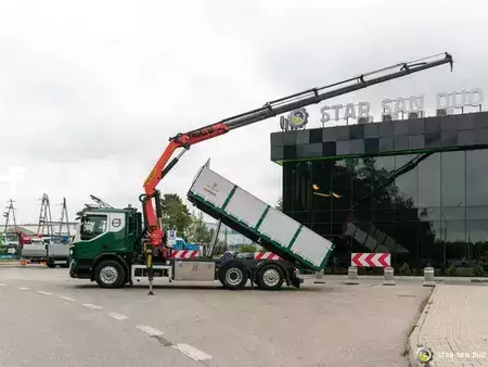 Altri 2014 Volvo FE 320 6x2 PALFINGER PK 22002 EH Crane Kipper (5)