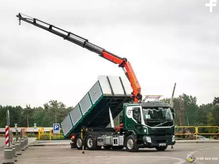 Altri 2014 Volvo FE 320 6x2 PALFINGER PK 22002 EH Crane Kipper (7)