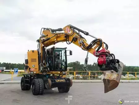 Pyöräkaivinkoneet  2014 Caterpillar UNAC 22 TRR CAT Excavator Railway Zwei Wege Masc (10)