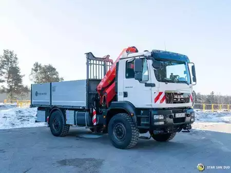 Autres 2011 MAN TGM 18.340 4x4 Palfinger PK 18002 Crane (7)