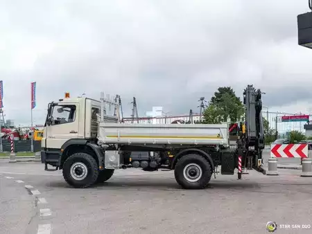 Sonstige 2012 Mercedes-Benz AXOR 1833 4x4 HIAB 166 Crane Kipper (10)