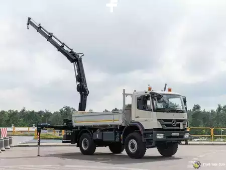 Sonstige 2012 Mercedes-Benz AXOR 1833 4x4 HIAB 166 Crane Kipper (2)
