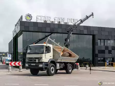 Sonstige 2012 Mercedes-Benz AXOR 1833 4x4 HIAB 166 Crane Kipper (9)