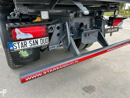 MAN TGS 4x4 18.360 FASSI 155 EURO 5 Kipper Kran Cran