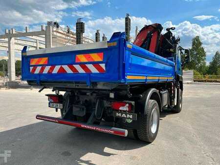 Sonstige 2009 MAN TGS 4x4 18.360 FASSI 155 EURO 5 Kipper Kran Cran (8)