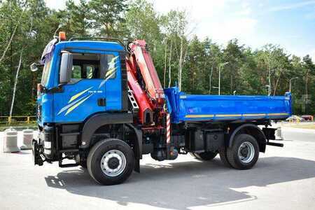 Sonstige 2009 MAN TGS 4x4 18.360 FASSI 155 EURO 5 Kipper Kran Cran (9)