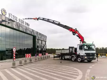 Sonstige 2007 Mercedes-Benz Actros 3244 8x4 FASSI F600AXP 26 Crane Fly JIb (2)