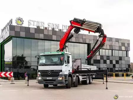 Sonstige 2007 Mercedes-Benz Actros 3244 8x4 FASSI F600AXP 26 Crane Fly JIb (3)