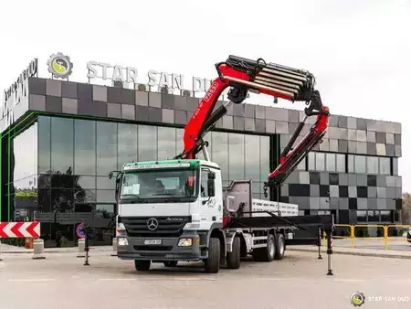 Miscelaneo 2007 Mercedes-Benz Actros 3244 8x4 FASSI F600 Crane Fly JIb Winch (1)