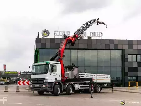 Miscelaneo 2007 Mercedes-Benz Actros 3244 8x4 FASSI F600 Crane Fly JIb Winch (7)